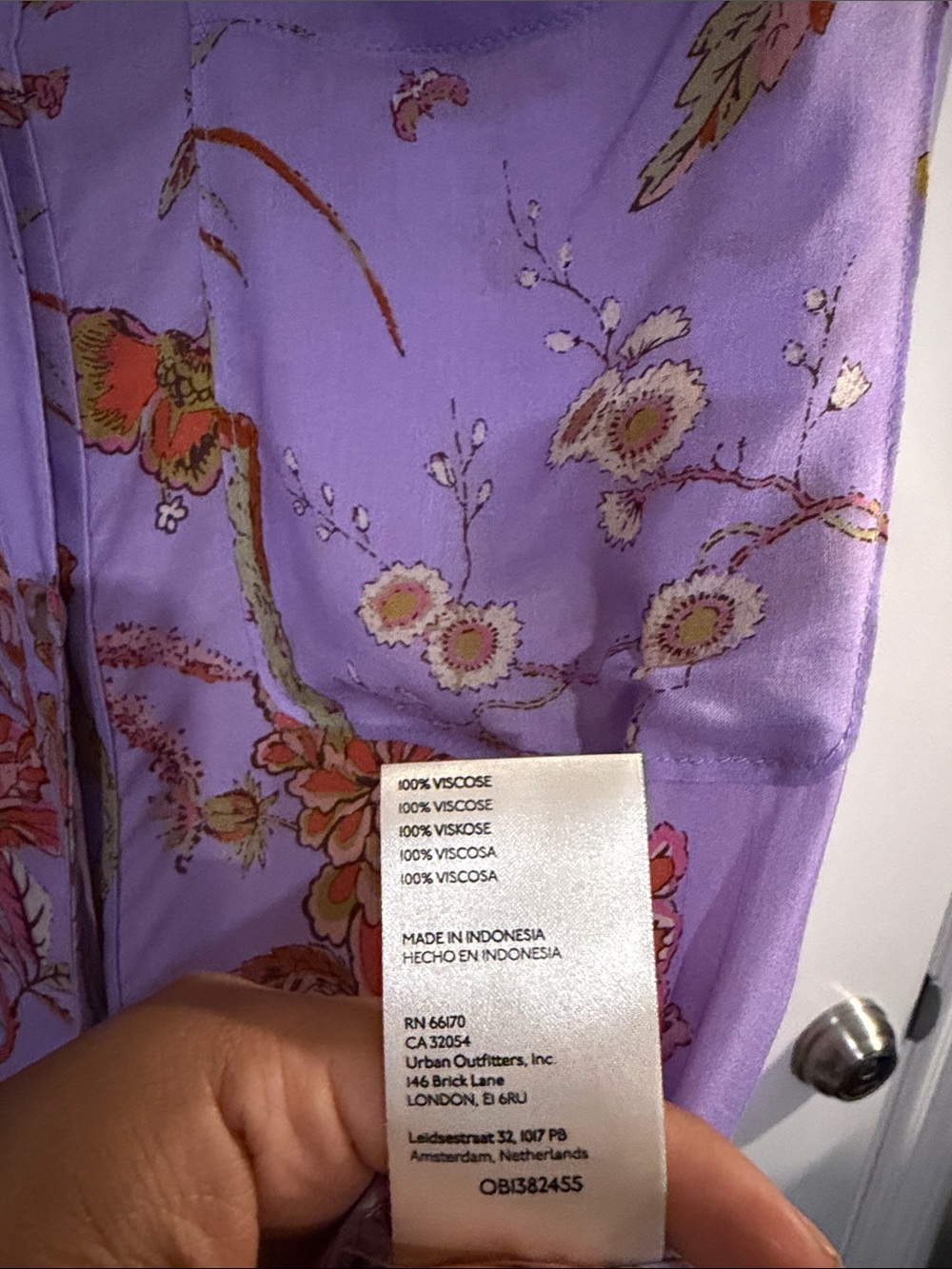 Anthropologie - Pilcro Romy Relax Floral Button-Up Shirt - #117 - Picture 5 of 6